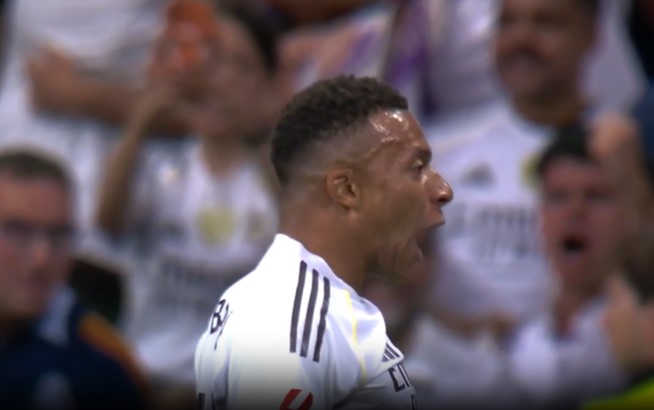 GOAL! Kylian Mbappe opens the scoring for Real Madrid