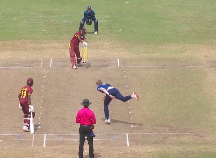 Alex French's 3 for 21 | 7th Youth ODI