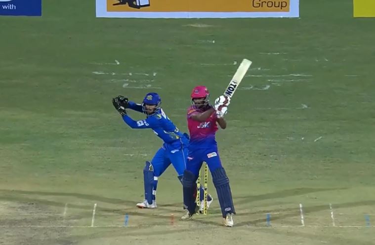 FIERY! Amit Sathvik's quick-fire fifty lit up the ground