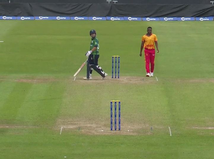RESILIENT! Amy Hunter's half-ton knock trounced Zimbabwe