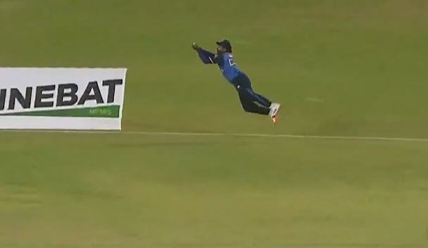 High Flyer! Kusal Perera's unreal grab left Dambulla in awe