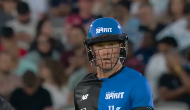 London Spirit vs Manchester Originals: Keaton Jennings's 61* off 50