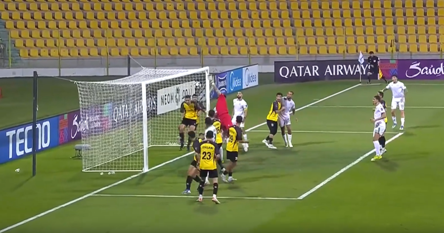 OOPS! Keeper's fumble ends in an unlucky goal