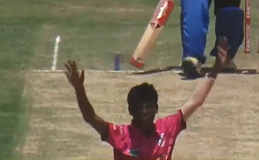 Diamonds Women vs Angels Women: Gokulnandhini Murugesan's 4 for 4