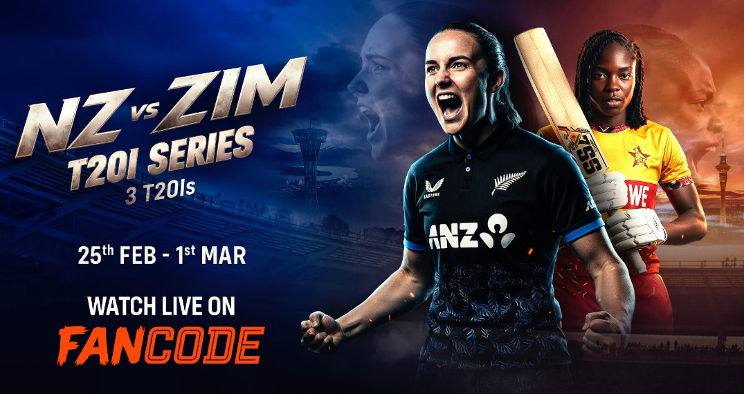 Zimbabwe Women tour of New Zealand 2026: Live on FanCode!