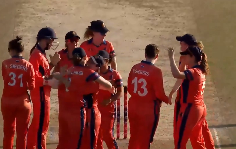 Netherlands Women beat Scotland Women by 7 runs | Match 7