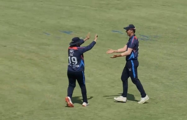 Ruben Trumpelmann's 3 for 28 | One-off T20I