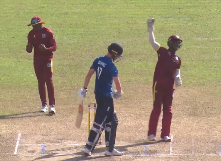 Micah Mckenzie's 4 for 38 | 7th Youth ODI