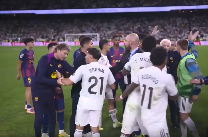 Sparks Fly! El Clasico heated up post the whistle