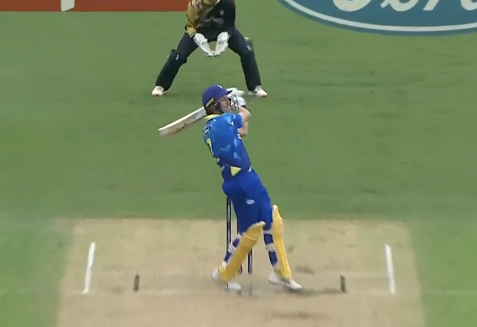 SPECTACULAR! Jake Gibson gets the job done for Otago Volts