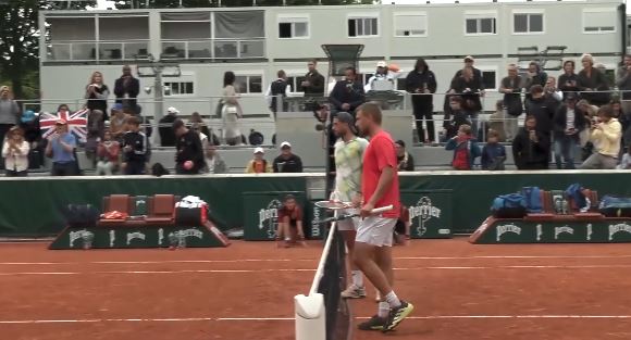 poster url for Hijikata/Kecmanovic vs Cash/Glasspool | Men's doubles, round 1 | Roland Garros 2025