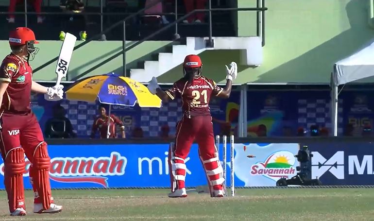 Oops! That's one unfortunate way to get hit-wicket