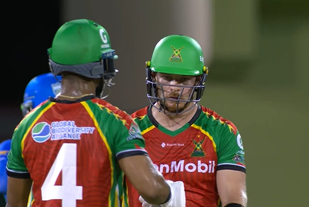 Guyana Amazon Warriors beat Saint Lucia Kings by 4 wickets | Match 31
