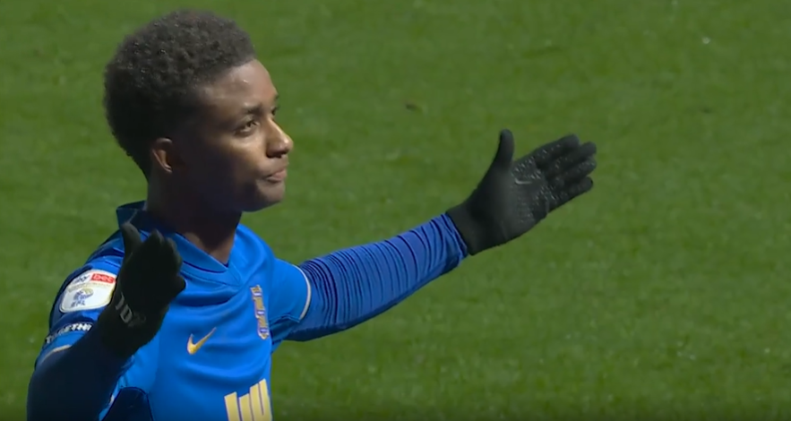 BLISTERING HIT! Demarai Gray leaves the keeper glued