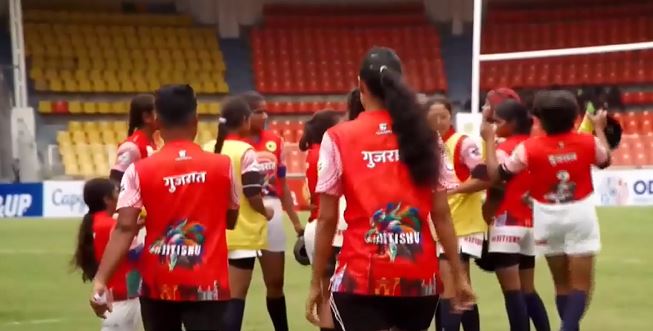 M54: Gujarat 34-0 Goa | Girls Junior National Rugby 7s 2024