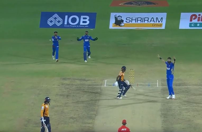 FIRST BALL FIRE! Gurjapneet Singh struck instantly