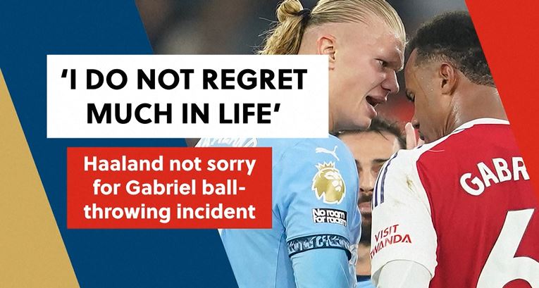 I do not regret much in life: Haaland