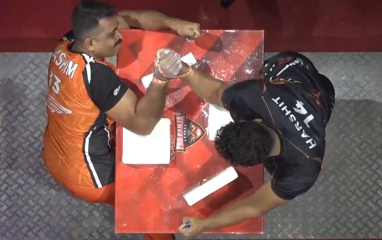 Jaipur Veers vs MP Hathodas | Harshit Poojary vs MD Hashim (100 kg) | Hindi Highlights 