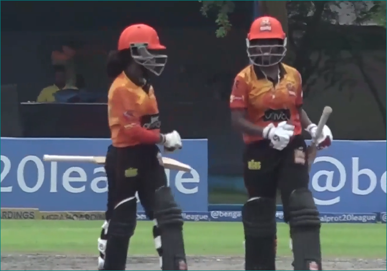 Shrachi Rarh Tigers Womens beat Adamas Howrah Warriors Womens by 6 wickets | Match 17