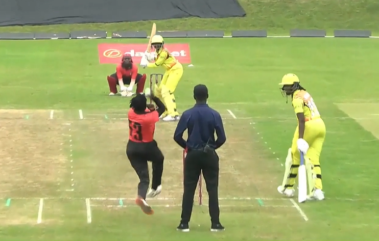 Uganda Women beat Zimbabwe HPC Women by 4 runs | Match 9