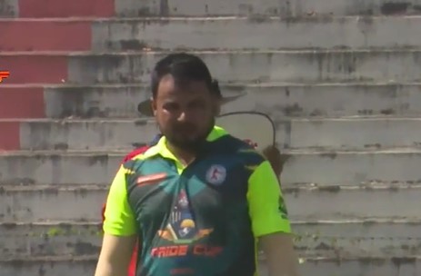 Ankurjyoti Club vs City Cricket Club: Romario Sharma's 3 for 21