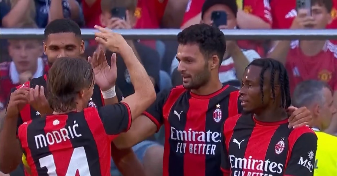 Manchester United 2-4 AC Milan | Club Friendlies