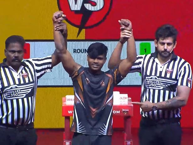 Jaipur Veers vs Sher-E-Ludhiana | Rudra Naik vs Sachin Tomar (60 Kg) | Hindi Highlights