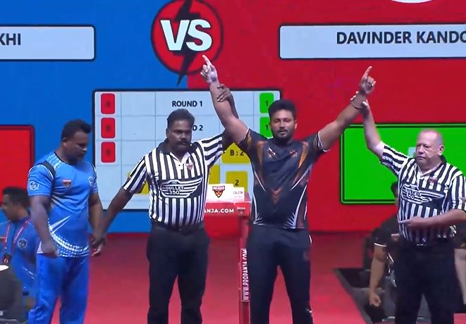 Jaipur Veers vs Mumbai Muscle | Davinder Kandola vs Pramod Mukhi (100 Kg) | Hindi Highlights