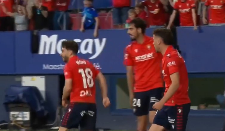 Clinical! Catena scores with a crucial header for Osasuna