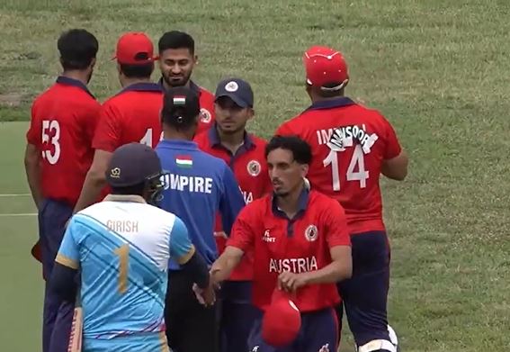 ECN Budapest Cup T20I 2025, M6: AUT vs LUX - Highlights