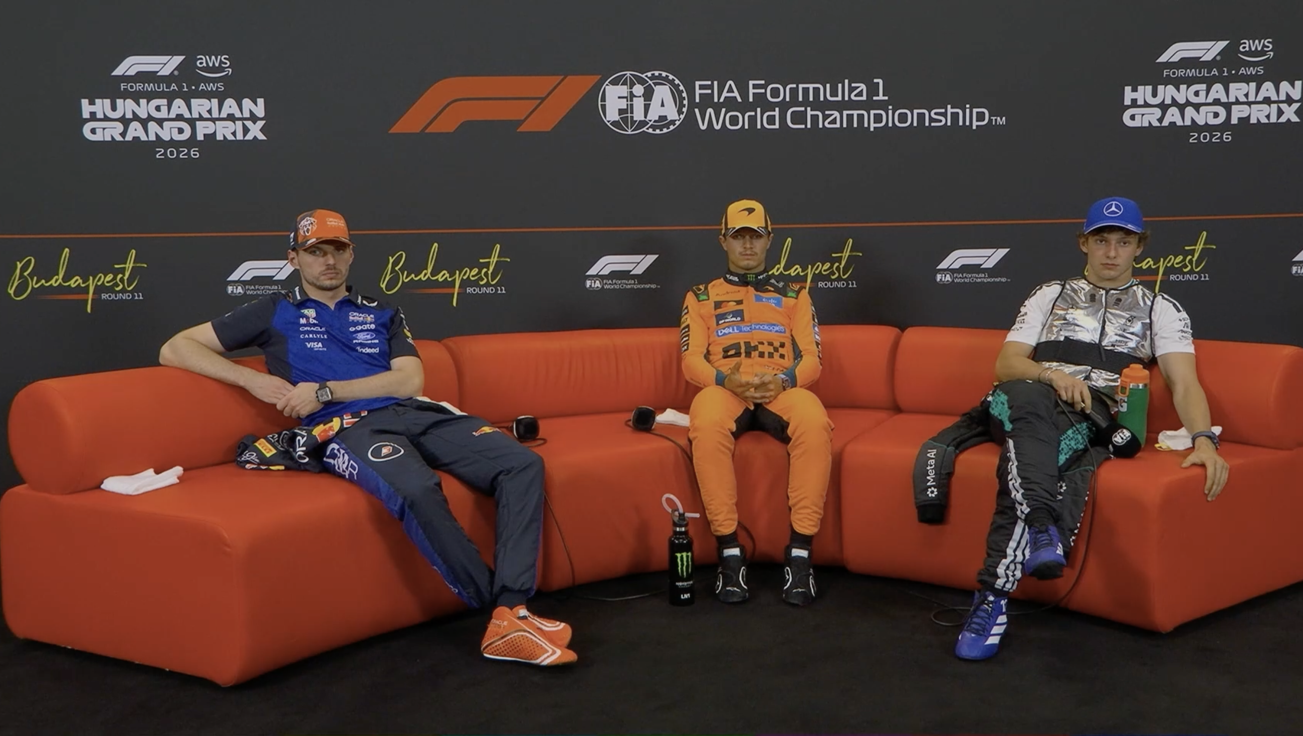 Hungarian GP 2026: Post race drivers' press conference