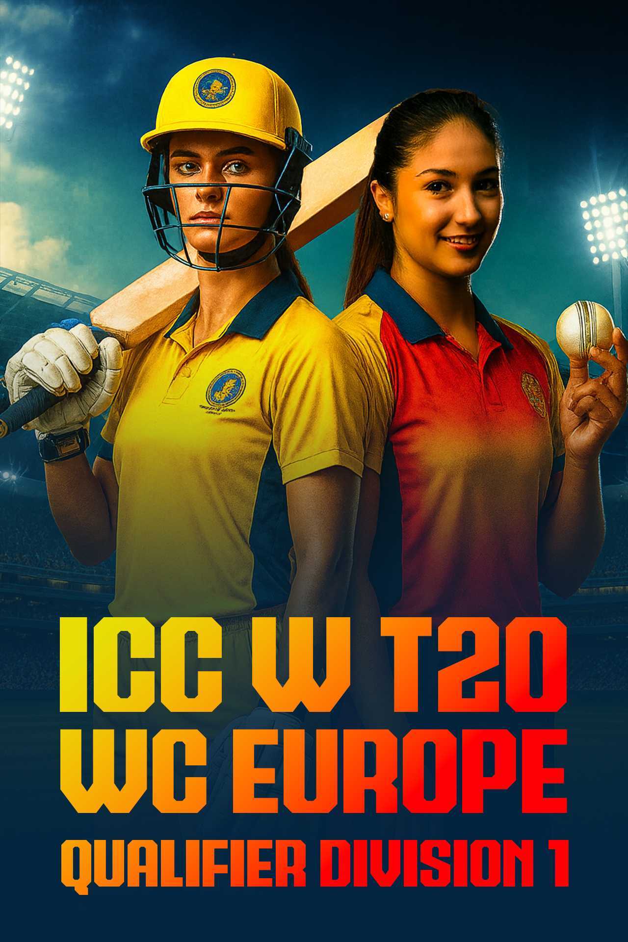 Icc women’s t20 wc europe qualifier division 1 tour image