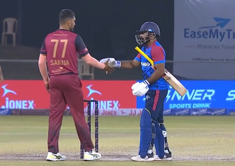 American Strikers beat Euro Gladiators by 7 wickets on DLS | Match 9