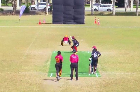 Papua New Guinea Women beat Indonesia Women by 5 wickets | 1st Semi-final