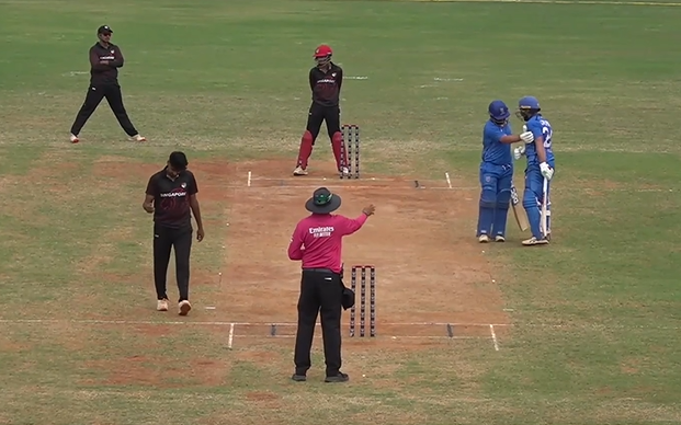 Italy beat Singapore by 7 wickets | Match 39