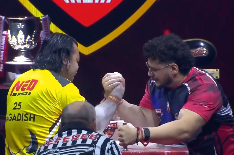 Kiraak Hyderabad vs Rohtak Rowdies | Jagadish Baruah vs Dara Singh (100Kg) | Hindi Highlights 