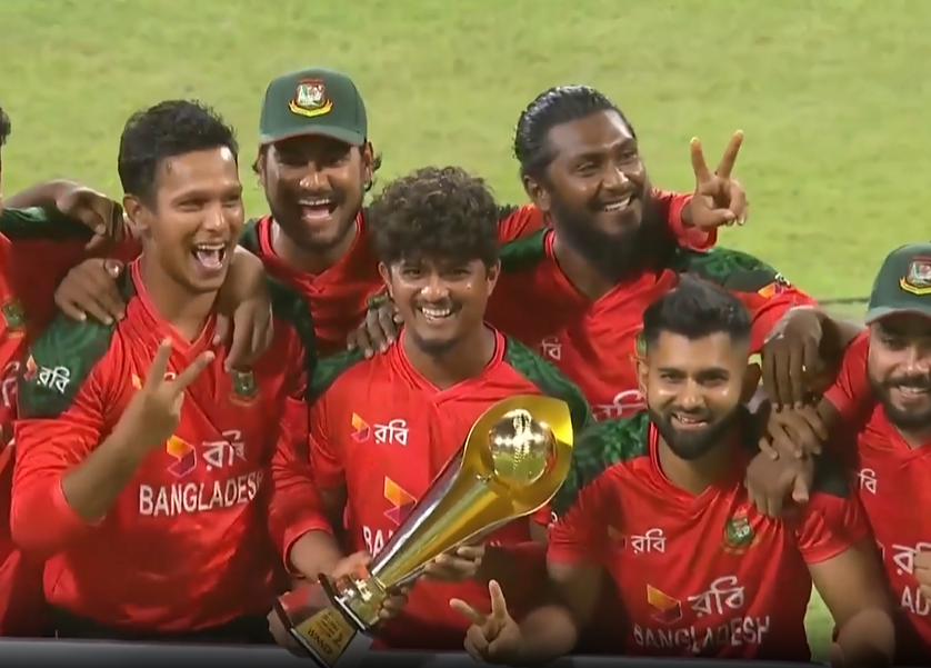 Bangladesh beat Sri Lanka by 8 wickets | 3rd T20I