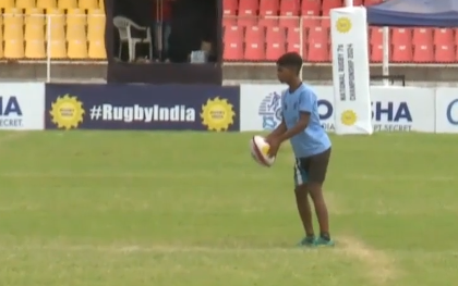 M32: Puducherry 0-22 Madhya Pradesh | Boys Junior National Rugby 7s 2024