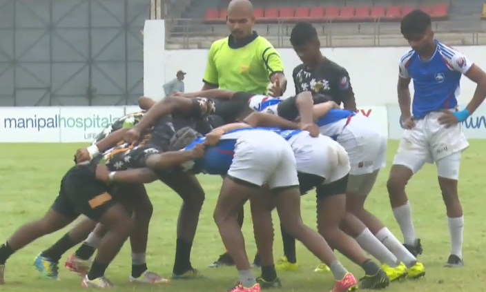 M48: West Bengal 0-29 Rajasthan | Boys Junior National Rugby 7s 2024