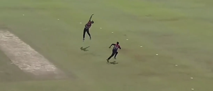 Superman Stuff! Neesham takes a one-handed stunner