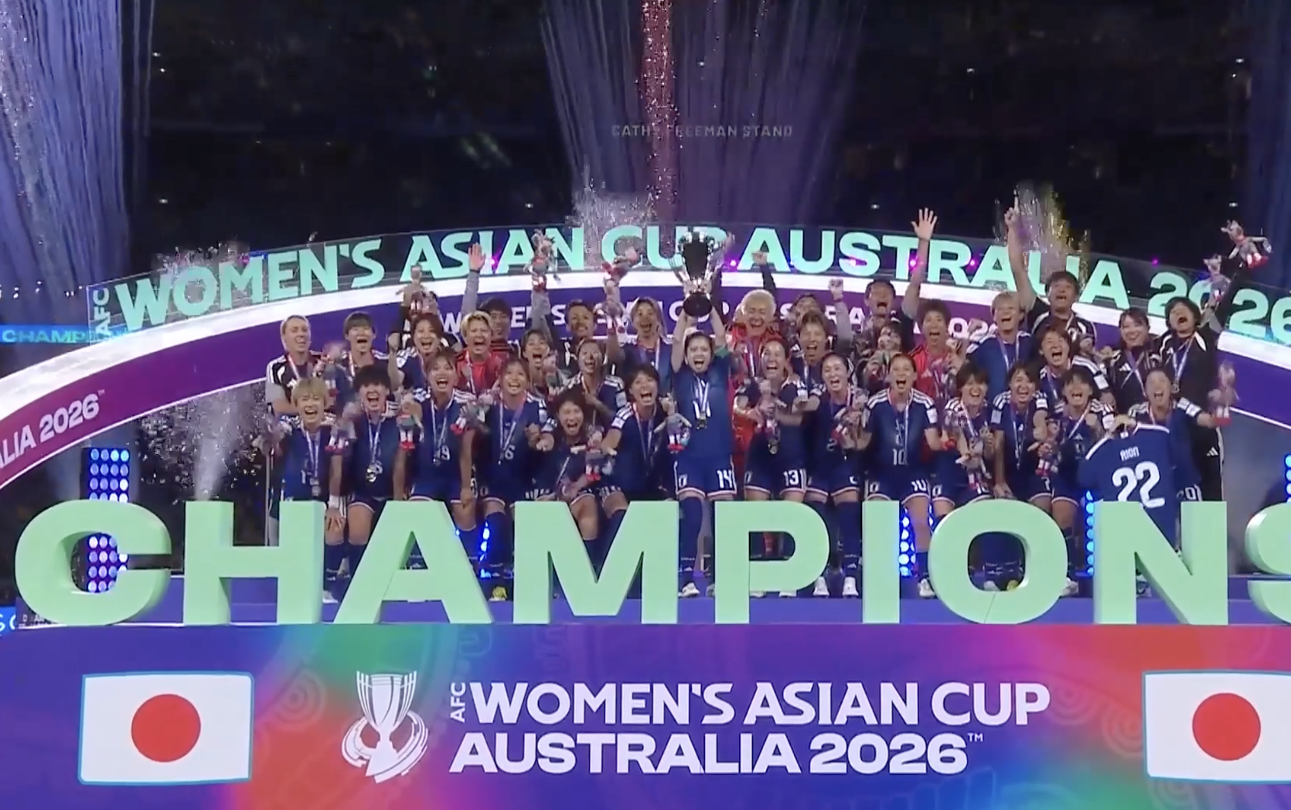 Japan Women 1-0 Australia Women | Final