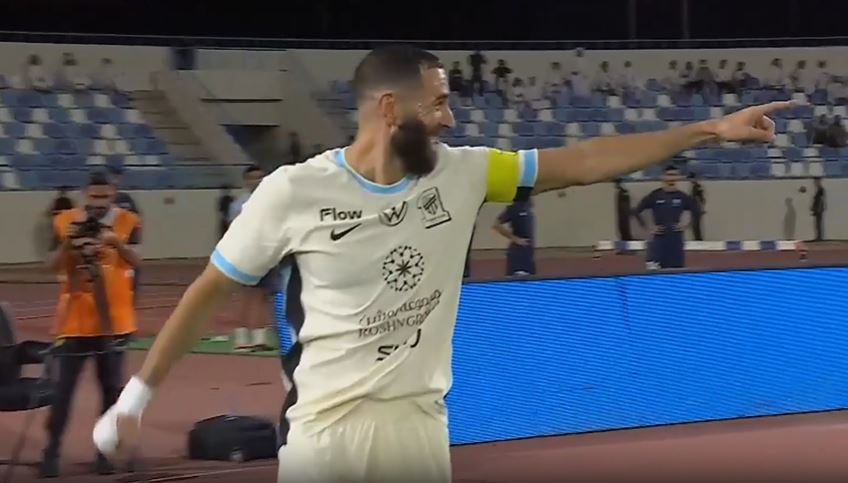 Triple Trouble! Benzema netted a sublime hat-trick