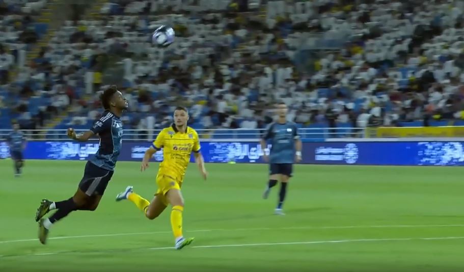 Over & Above! Coman unleashed his inner Van Persie for a stunner