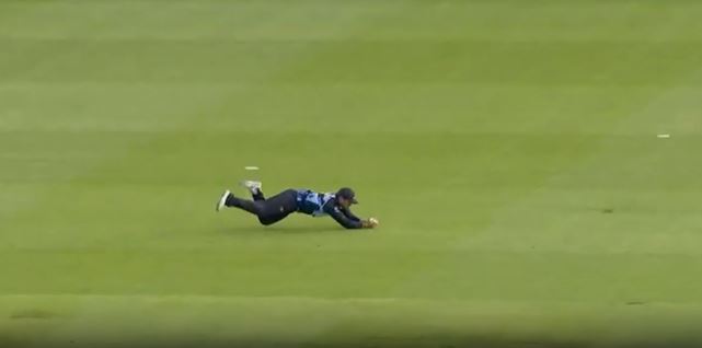 Caught in Style! Kiren Carlson’s leaping grab sealed the deal