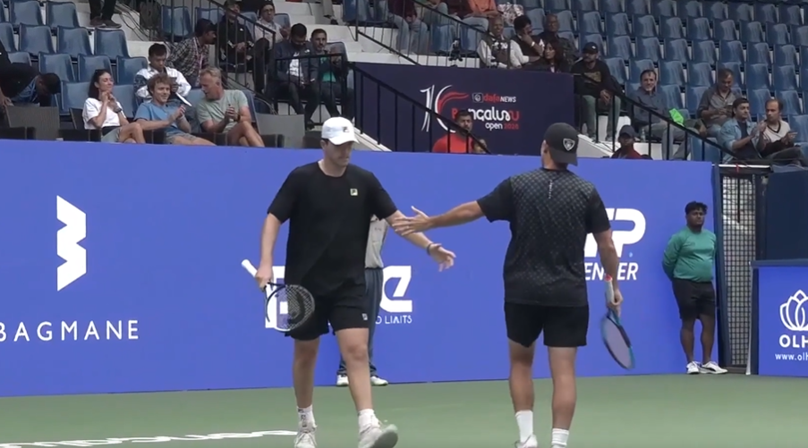 Nicolas Barrientos/Benjamin Kittay vs Max Houkes/ Niels Visker | Centre Court