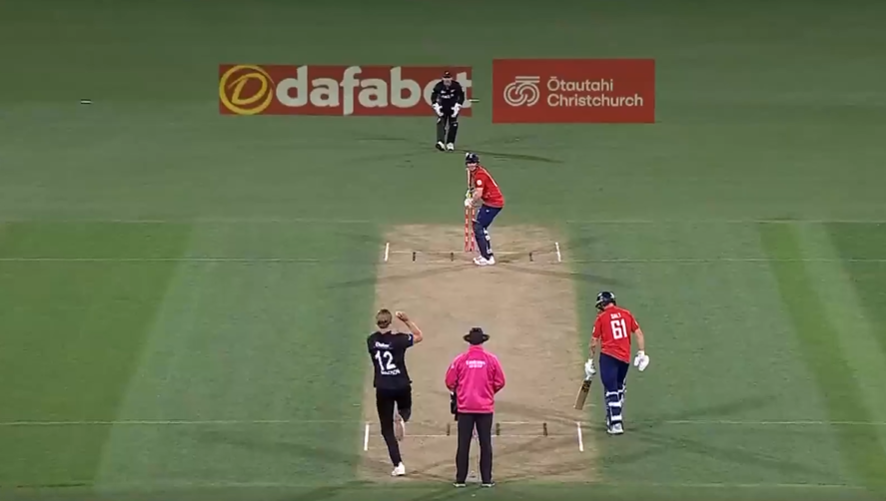 Double Trouble! Kyle Jamieson wreaked havoc in one over