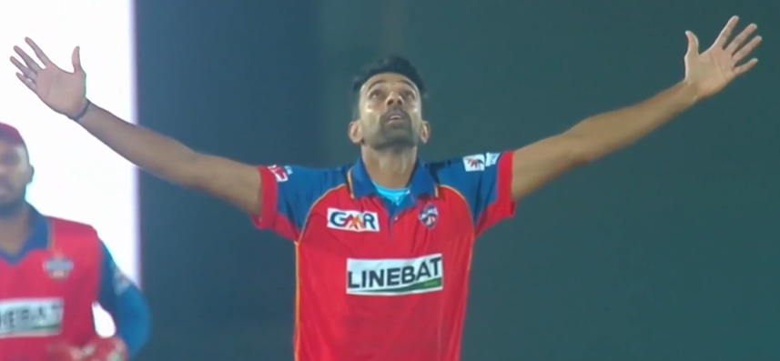 India Capitals vs Manipal Tigers: Dhawal Kulkarni's 3 for 21