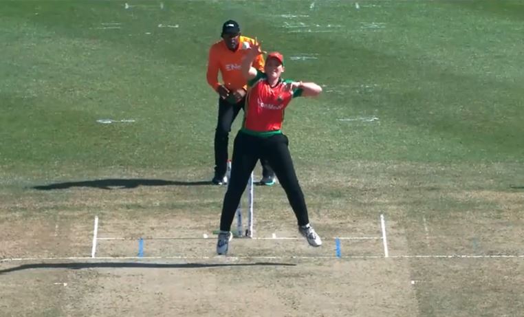 One-Handed Stunner! Laura Harris left Guyana in awe