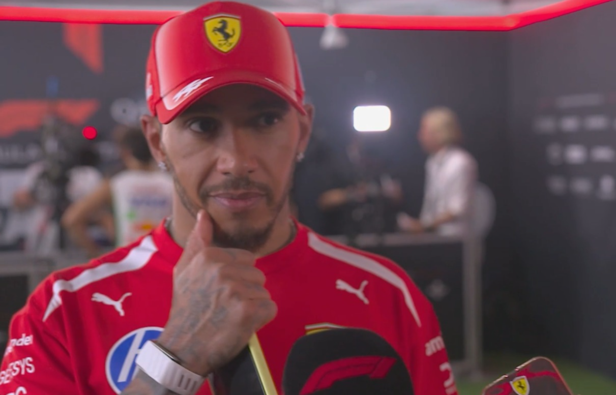 Lewis Hamilton struggles with inconsistent tyre grip