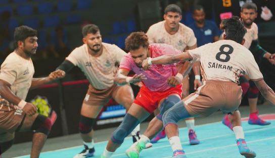 Amaravati Crushers 48-51 Kurnool Knights | Match 29